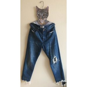Madewell Perfect Summer Jean: Destructed Edition